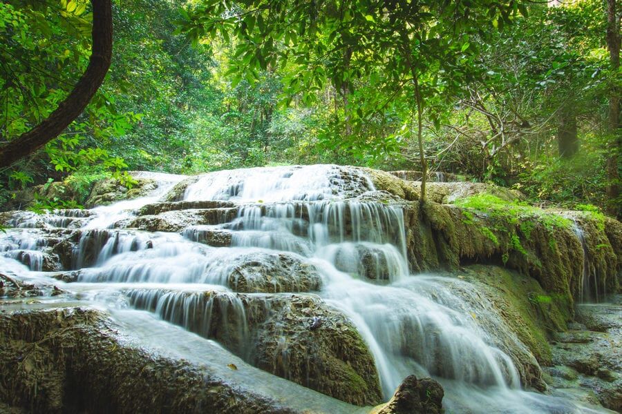 Start your journey with Kanchanaburi’s vibrant glow